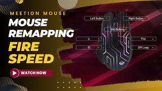 Meetion Mouse fire speed (macro button) and remapping button screenshot 3