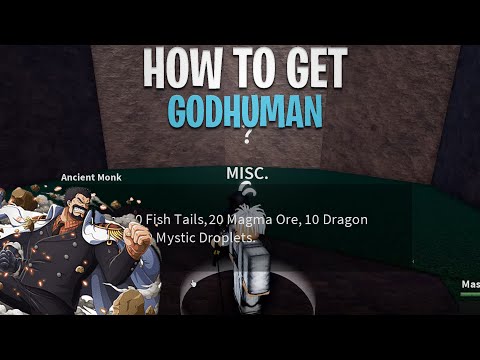 How To Get GODHUMAN ( Superhuman V2 ) In Blox Fruits - 17.3