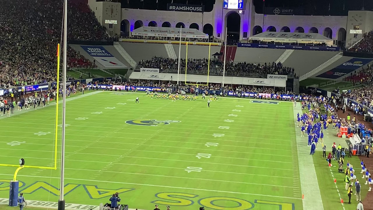 Touchdown Rams Campo Rams touchdown - YouTube