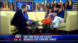 Karina Smirnoff &amp; Maks Chmerkovskiy Forever Tango interview GDNY