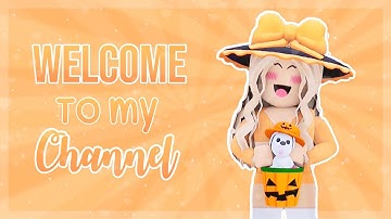 Welcome to my channel! *halloween/fall themed* | Hayglowz