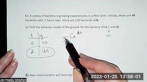 Class I: Exponential Growth and Decay, Video #1