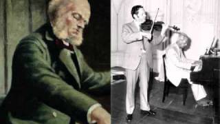 César Franck: Violin Sonata (1/2) - Arthur Grumiaux &amp; István Hajdu