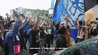 Sambutan Arema kepada persija