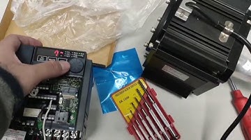 E800 and PM motor controlled by PLC