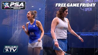 "Twist & Shout!" - El Sherbini v El Hammamy - Free Game Friday - CIB Black Ball Women's 2020 screenshot 1