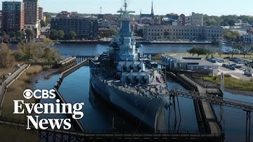 How a WWII battleship was saved from being turned into scrap