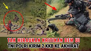 TNI POLRI MENUNJUKKAN KEBOLEHANNYA, 2 KKB T3WAS DITEMB4K