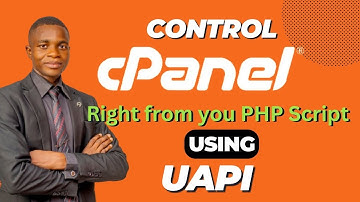 Control cPanel Right From Your PHP Script Using UAPI
