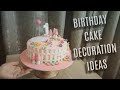 Birt.ay cake decoration tutorial  evas bakes