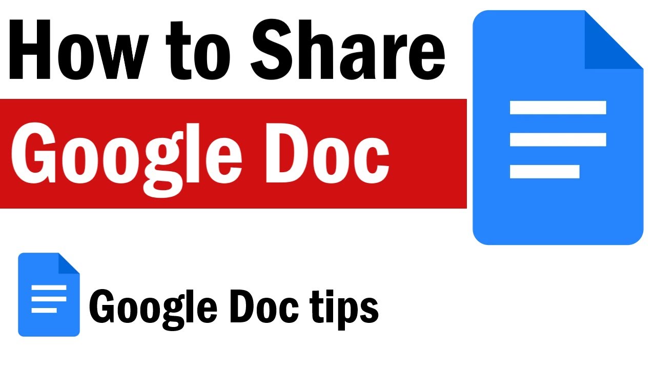 How To Share A Google Doc How To Share A Google Document How To 