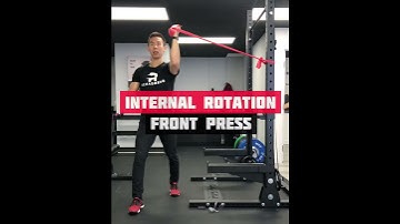 Internal Rotation Front Press - Subscapularis & Shoulder Stability Exercise