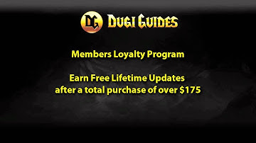 Dugi WoW Addon Guide Level Members loyalty program