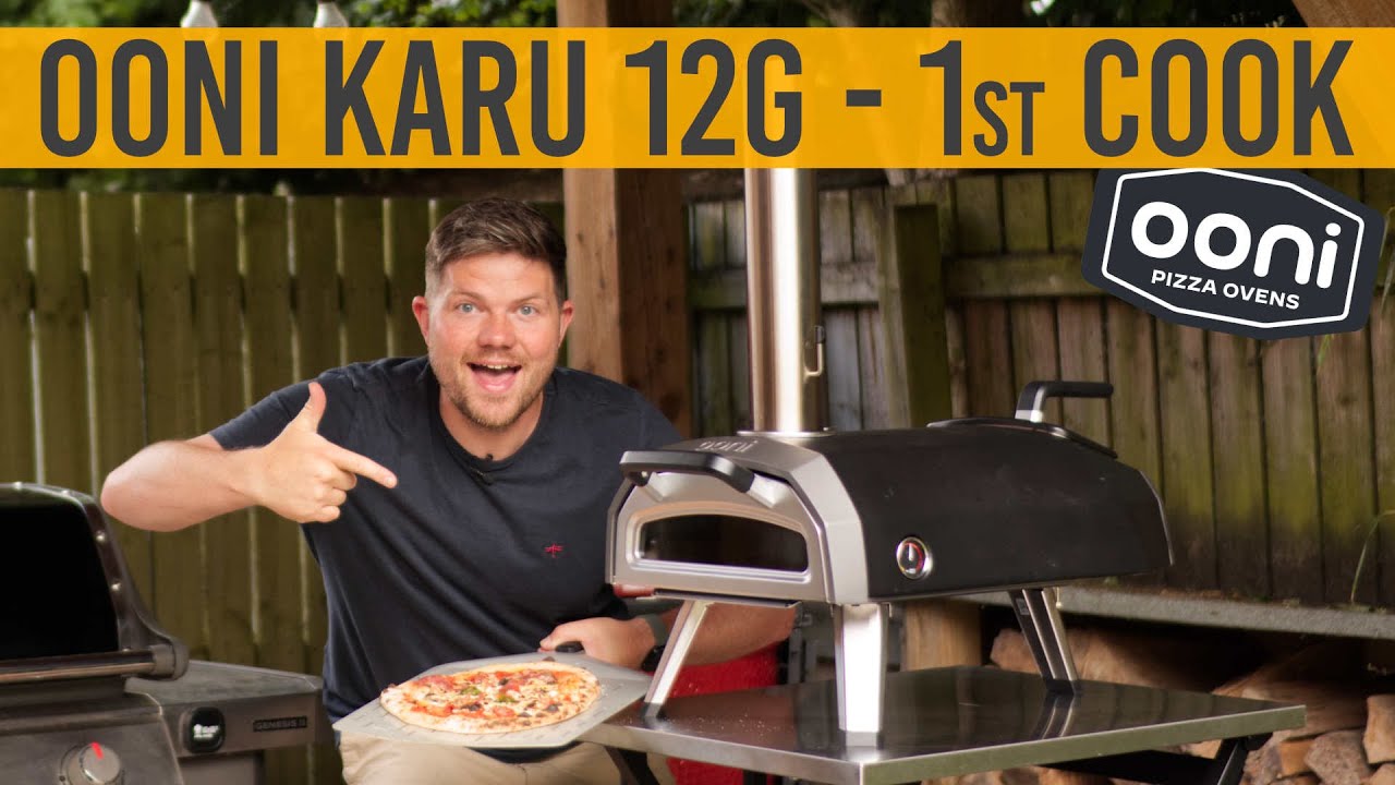 It Finally Arrived!! OONI KARU 12G  Review & Wood Fired Pizza Cook 