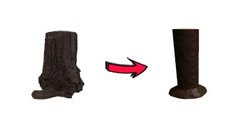 How to MAKE a tree trunk/stump in roblox studio