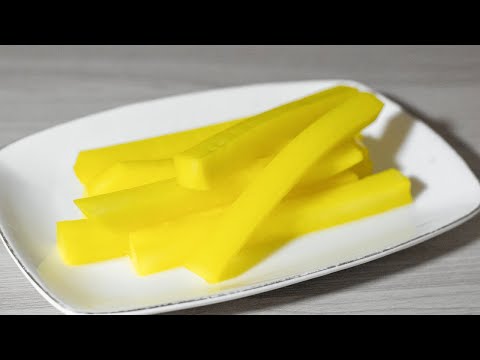 Идеальная закуска к мясу! Та самая редька для суши / Маринованная Редька По Корейски Танмуджи