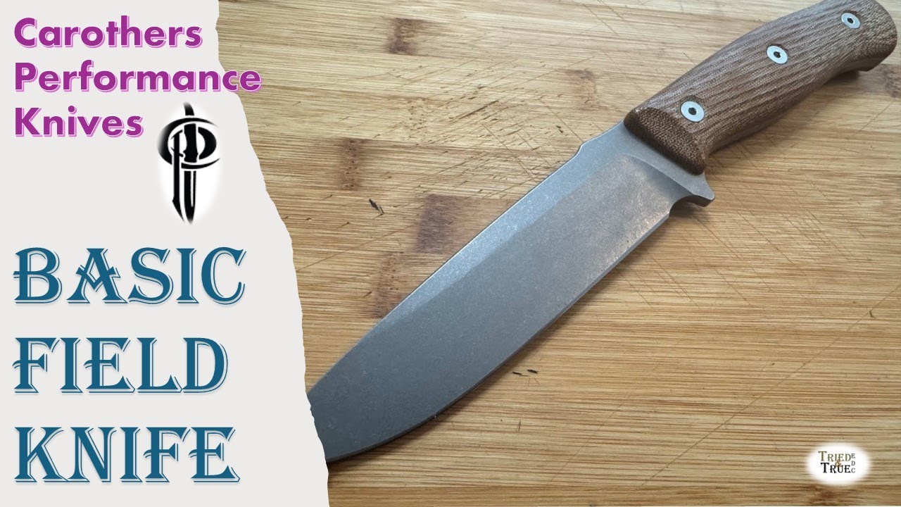 The MOST Amazing Ergos EVER! Carothers Performance Knives Basic 