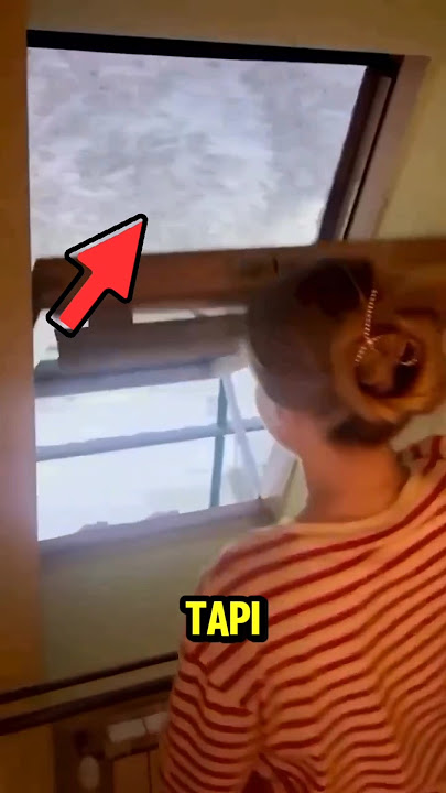 MENGEJUTKAN CELANA MEMBEKU DI TENGAH BADAI SALJU⁉️