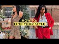 How to Define Your Style WITHOUT Spending Money!