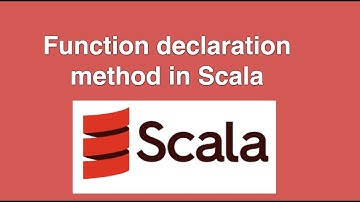 Function declaration method in Scala