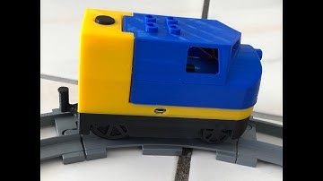 DIY Duplo Train that react on Action Bricks