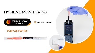 ATP Surface Testing with PhosReader Luminometer