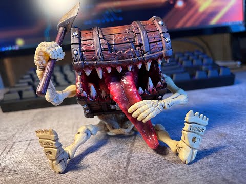幽兎模玩 YoToToys Mimic Chest Mythic Legions Unboxing and review of the Yoto Toys Mimic Action Figure