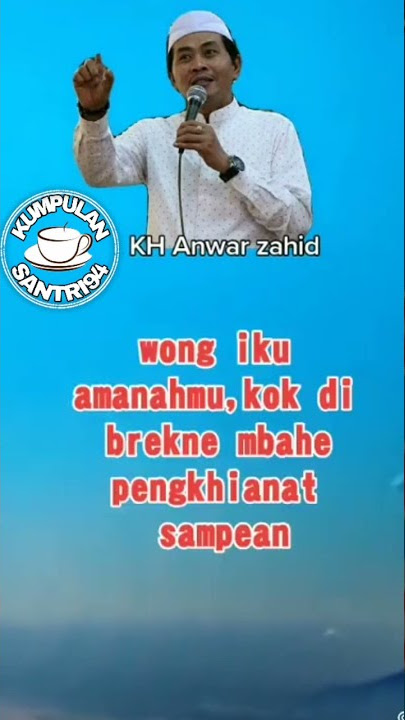 STORY WA KH.ANWAR ZAHID #shorts
