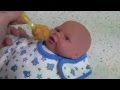 How to feed a baby