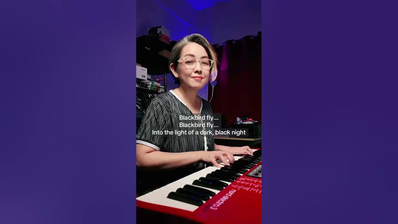Blackbird by The Beatles (piano cover) #abbyclutariomusic #abbyclutario #pajamajam #thebeatles Blackbird by The Beatles (piano cover) #abbyclutariomusic #abbyclutario #pajamajam #thebeatles