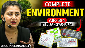 Complete Environment & Ecology | UPSC Prelims 2024 | FINAL Revision | OnlyIAS