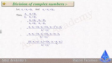 complex number - 1