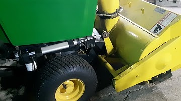John Deere 185 with Linear actuator lift for snowblower