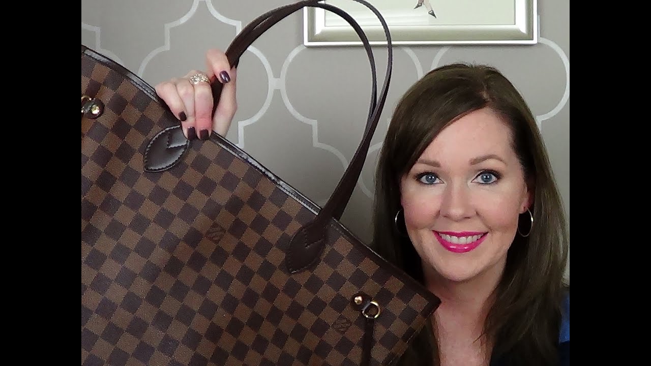 Louis Vuitton Neverfull MM | What&#39;s In My Bag? - YouTube