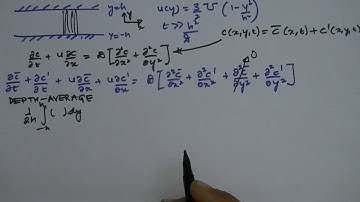 Lecture 18: Taylor-Aris Dispersion (Part 2, Depth-Averaged Transport Equation)