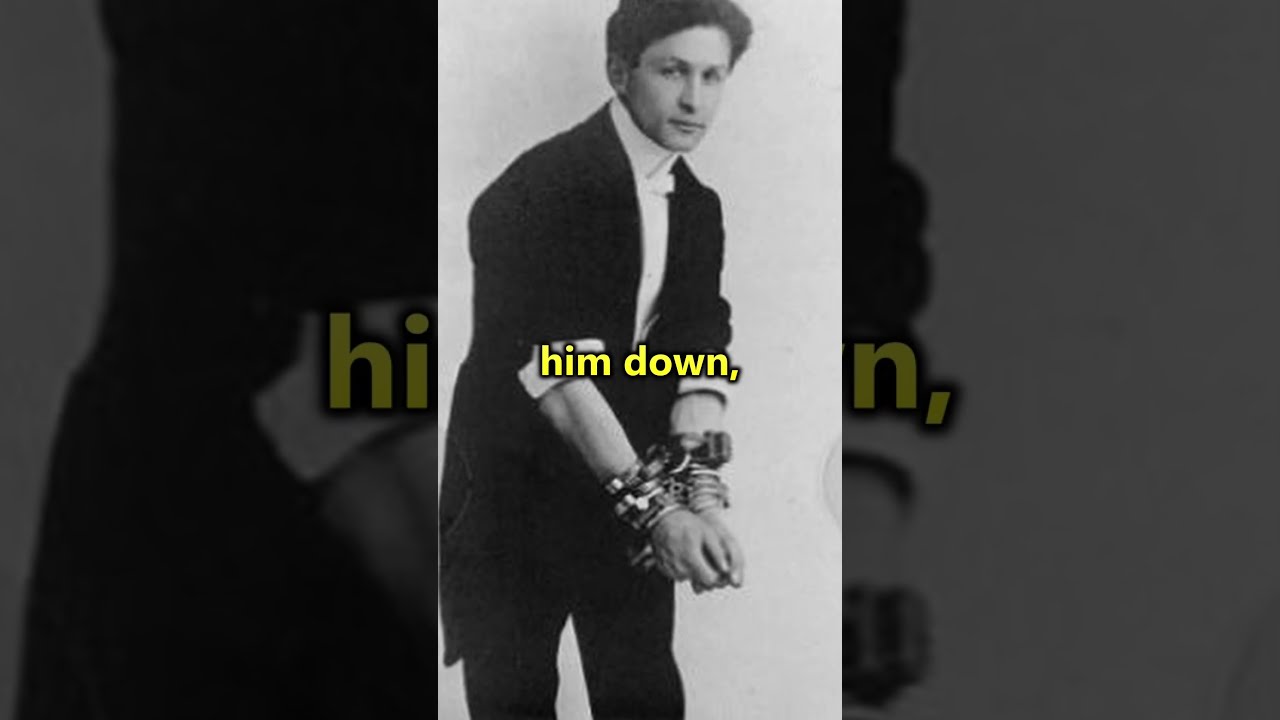 Houdini Escaped From A Real Jail Cell