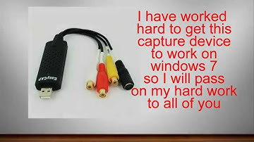 easycap dc60 from windows xp to win 10 drivers No survey 100% working