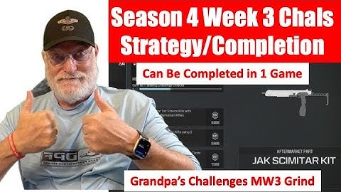 Season 4, Week 3 Challenges Strategy