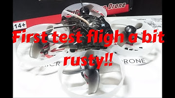 Mobula7 First Test Flight Full Review To Come