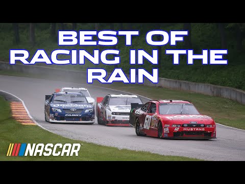 Video: Race nascar in de regen?