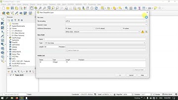 QGIS Tutorials 15: Creating Point, Line and Polygon layers in QGIS | QGIS Beginners