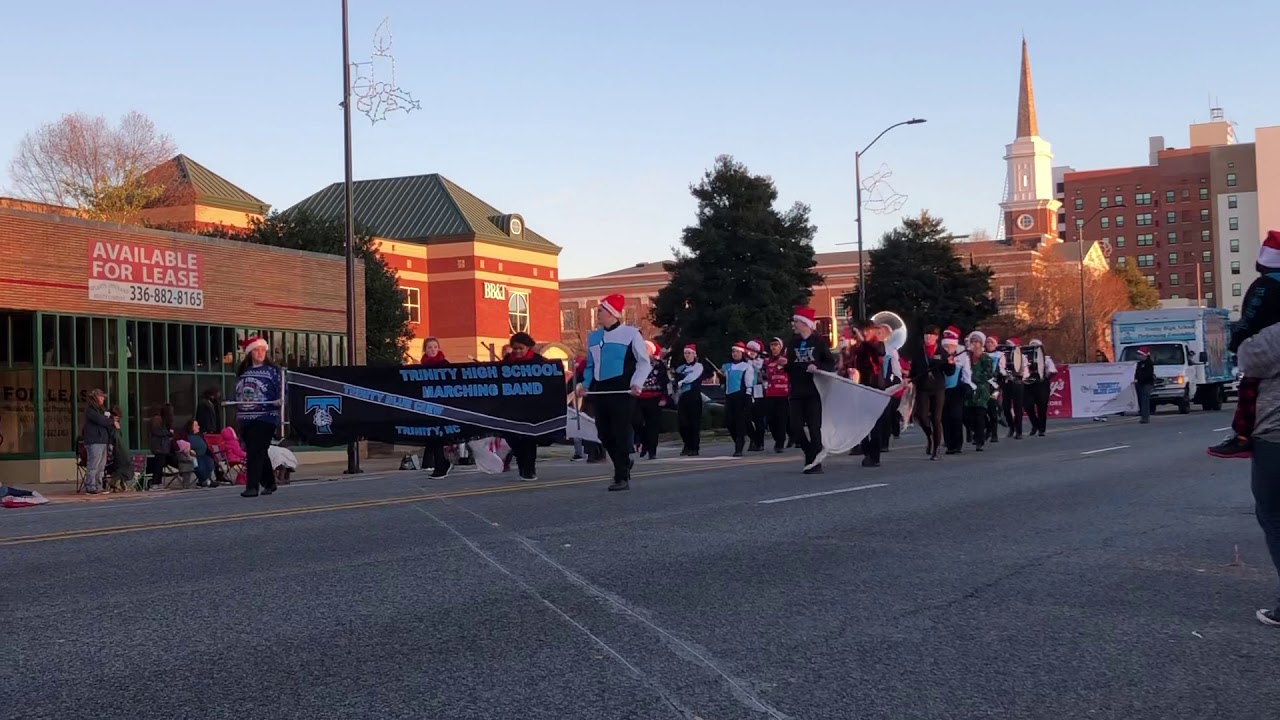 THS at the High Point Christmas parade YouTube