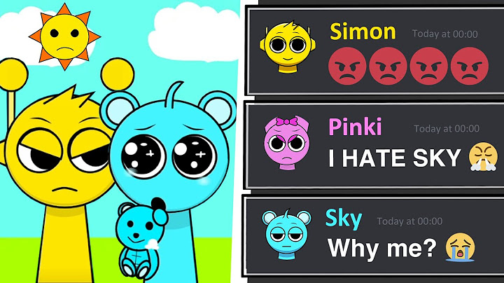 Sprunki Reacts to Sprunki But Angry... Why is Everybody Mad at Sky?