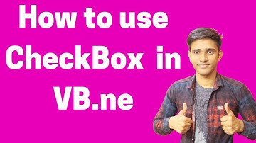 #25 How to use CheckBox  in VB.net (Hindi/Urdu) | Shubham Jangid