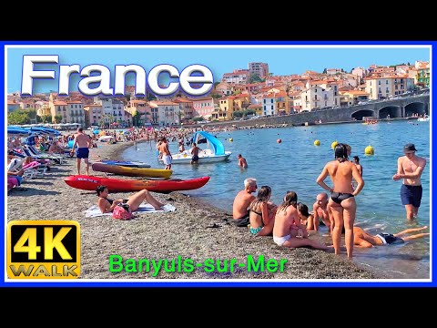 【4K】WALK Beach FRANCE documentary 4K VIDEO travel vlog TV