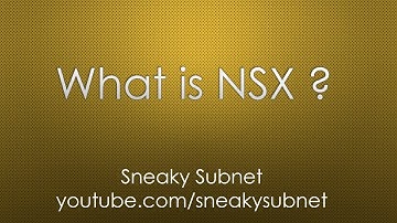 VMware NSX Overview