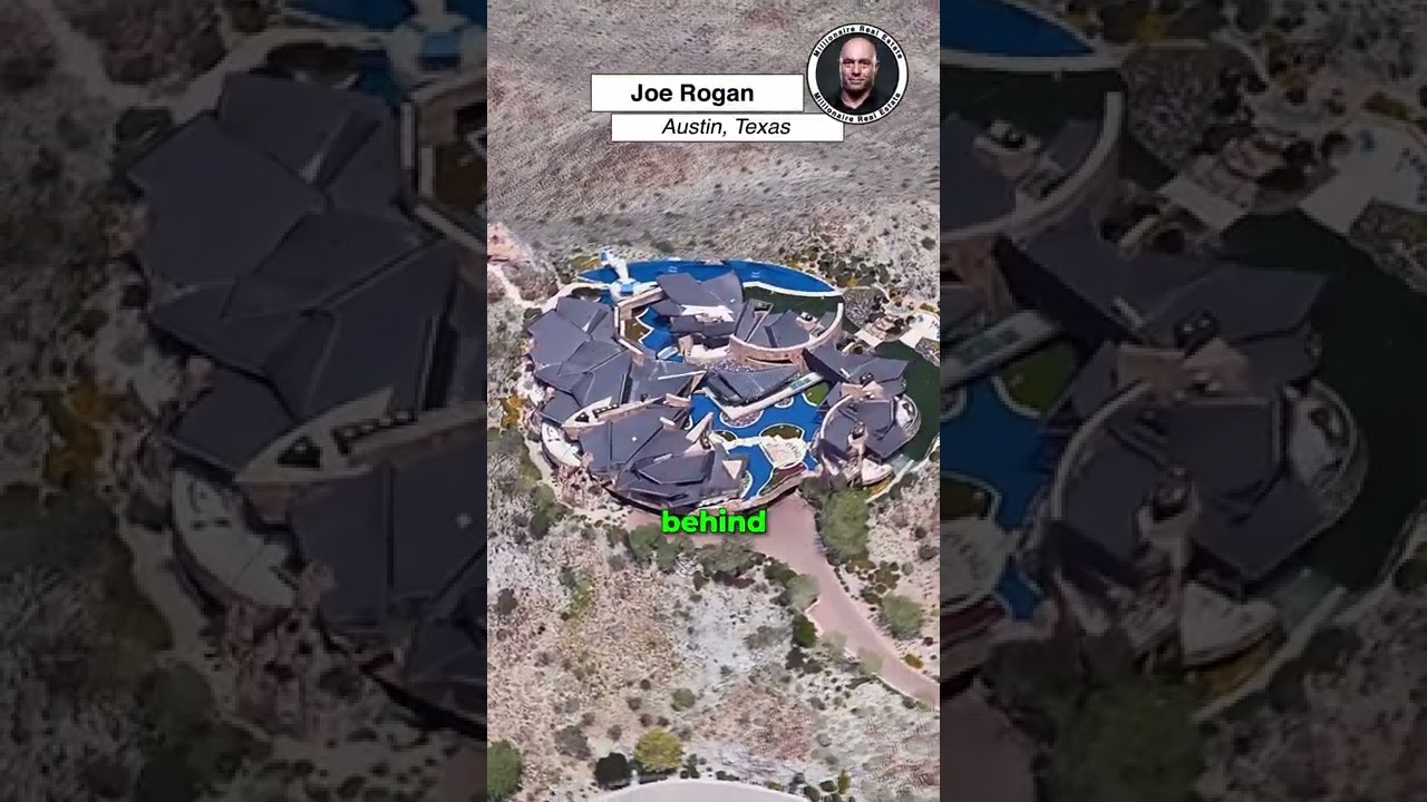 Joe Rogan's $14,400,000 Mansion in Texas!