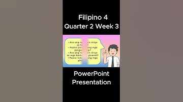 Filipino 4 Q2 Week 3 MATATAG PowerPoint Presentation #matatagcurriculum #matatag #grade4