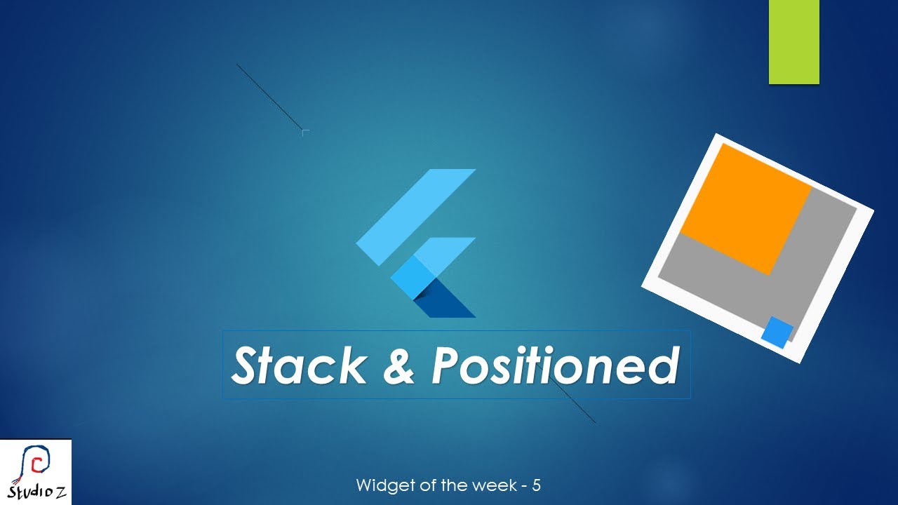 Flutter Widgets - Stack and Positioned - Flutter தமிழ் - Flutter series ...