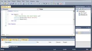 Visual Basic Tutorial   06   Comments And Whitespace